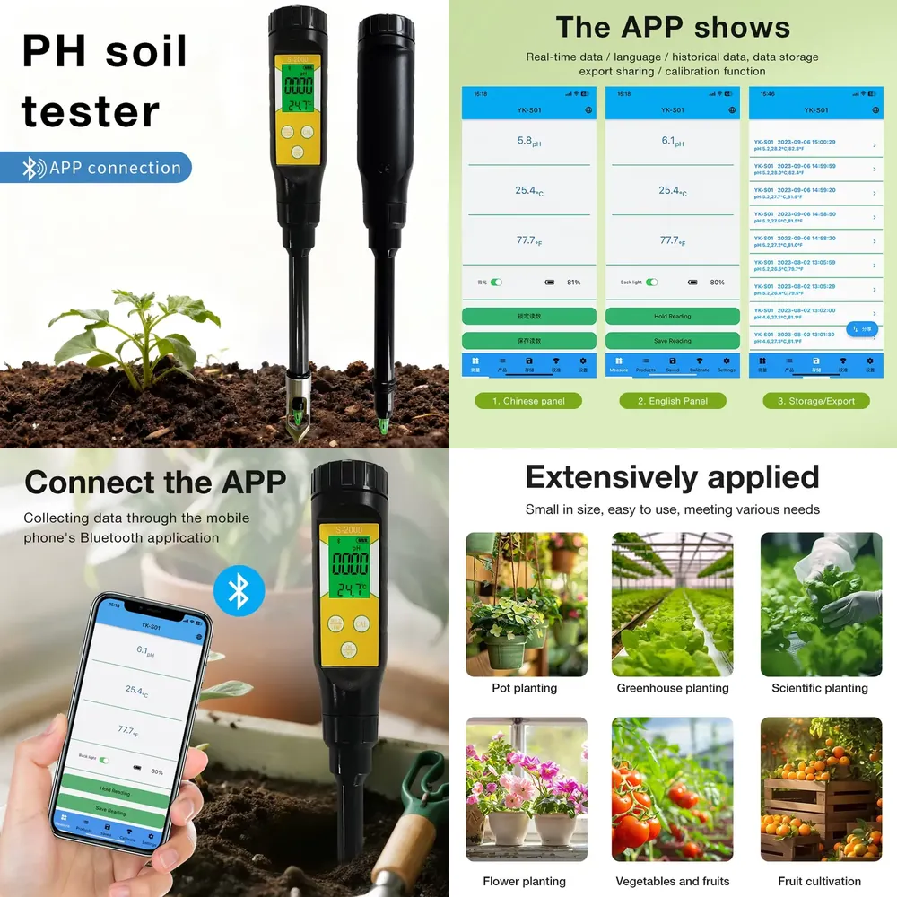 Smart Garden Usa - Misuratore di pH del Suolo WAP01