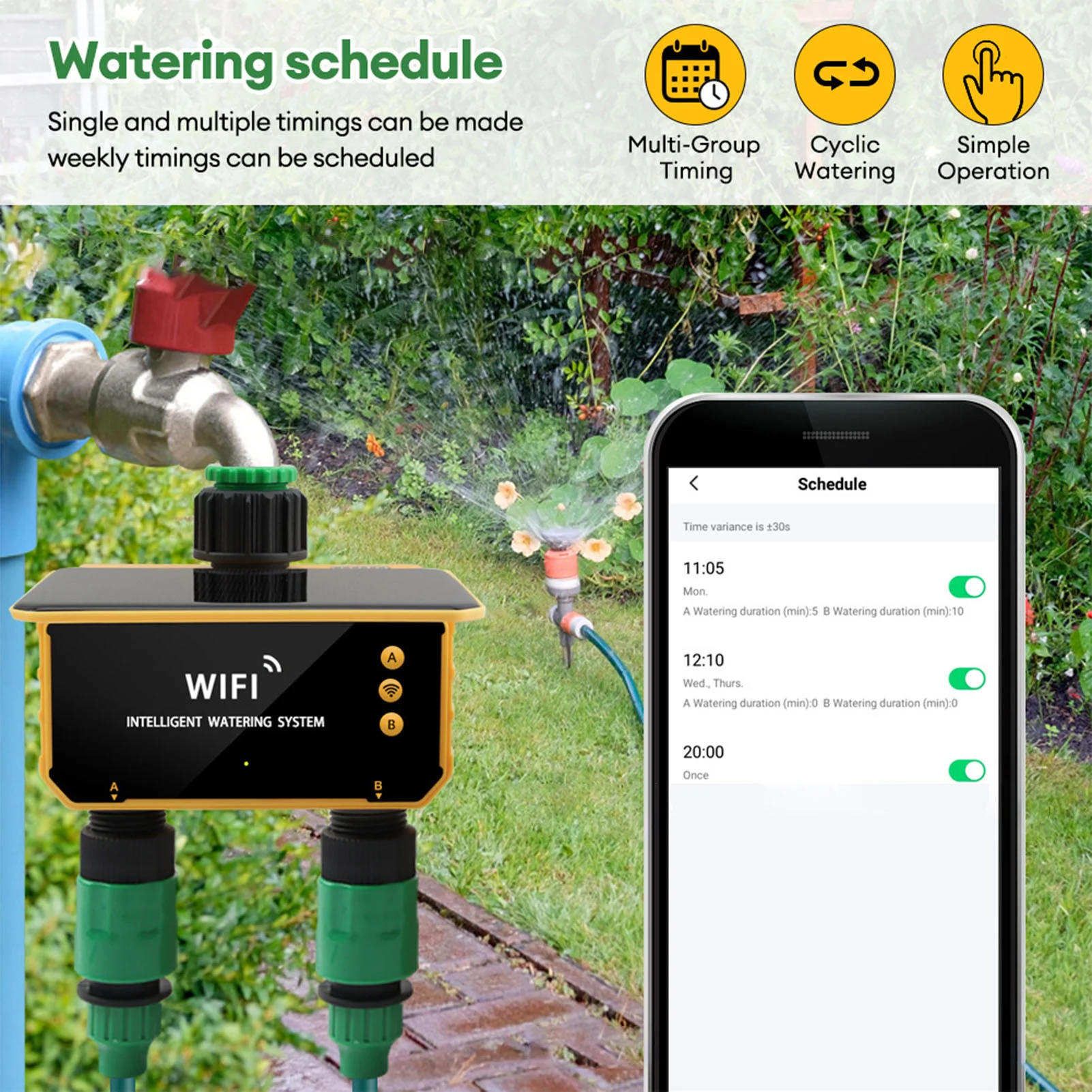 Timer Irrigazione Smart WiFi S - Smart Garden Usa recensione e prezzo